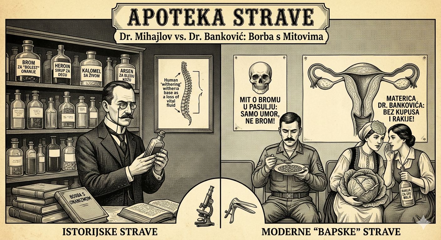 APOTEKA STRAVE: KAKO SMO PREŽIVELI MEDICINU NAŠIH DEDOVA