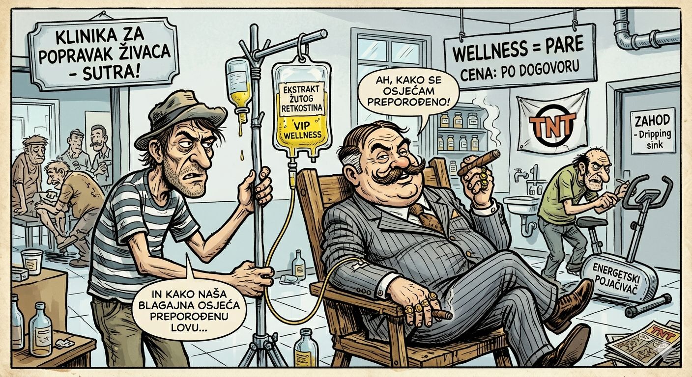 Infuzije za storije: kako smo od medicine napravili šou